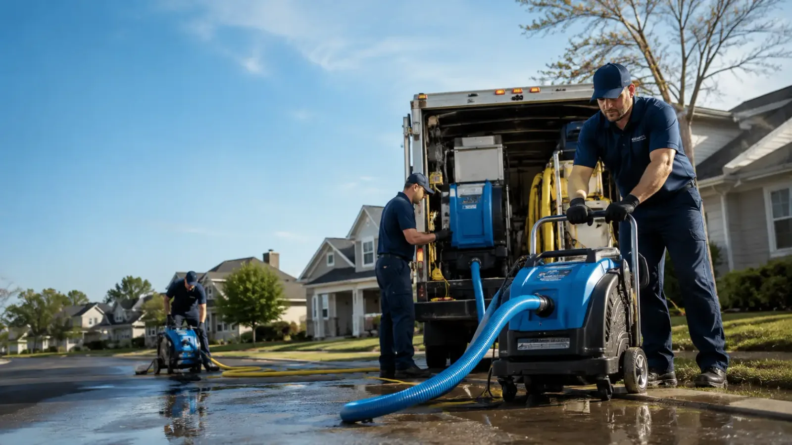 Flood Damage Cleanup in Flat Rock, MI